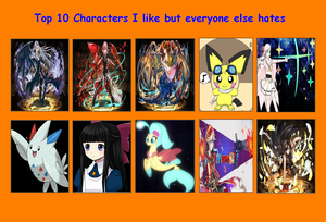  skystar 上, ページのトップへ 10 characters your like but everyone else hates
