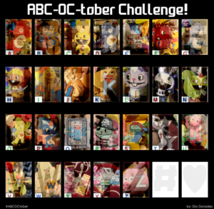  ABC-OC-Tober Challenge Template によって 610Gonzalez On DevïantArt