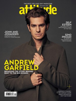  Andrew Garfield for Attitude Magazine (December 2021)