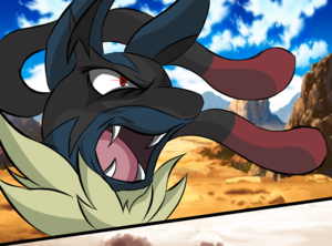  Angry Lucario