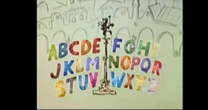 Classïc Sesame Street Anïmatïon - The Alphabet Song