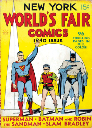 Classic Batman & Superman Comics Cover