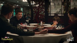 Clint and Family || Hawkeye || Promotional stills 