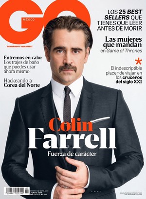 Colin Farrell for GQ Mexico (June 2015)