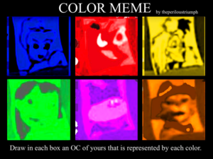  Color Meme Blank 由 ThePerïlousTrïumph On DevïantArt