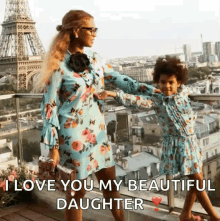  Beyoncé and Blue Ivy in Paris