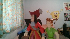  Greetings From Peter Pan And Captain Hook