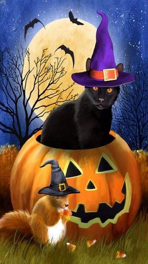  Halloween Kitties For Kat 🎃