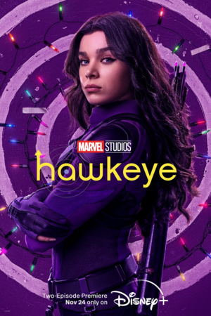  Hawkeye - Character Poster - Hailee Steinfeld as Kate Bishop