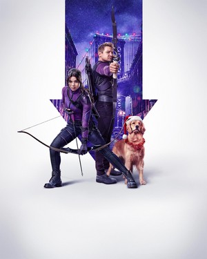  Hawkeye || Textless Poster