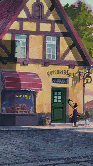  Kiki’s Delivery Service Phone achtergrond