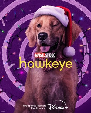  Lucky the ピザ Dog || Hawkeye || Character Poster