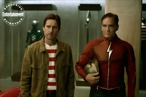  Luke Wilson as Pat Dugan and John Wesley Shipp as jay Garrick/The Flash