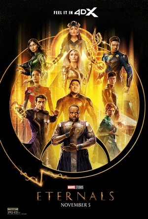 Marvel Studios’ Eternals || 4DX Promotional Poster || 2021