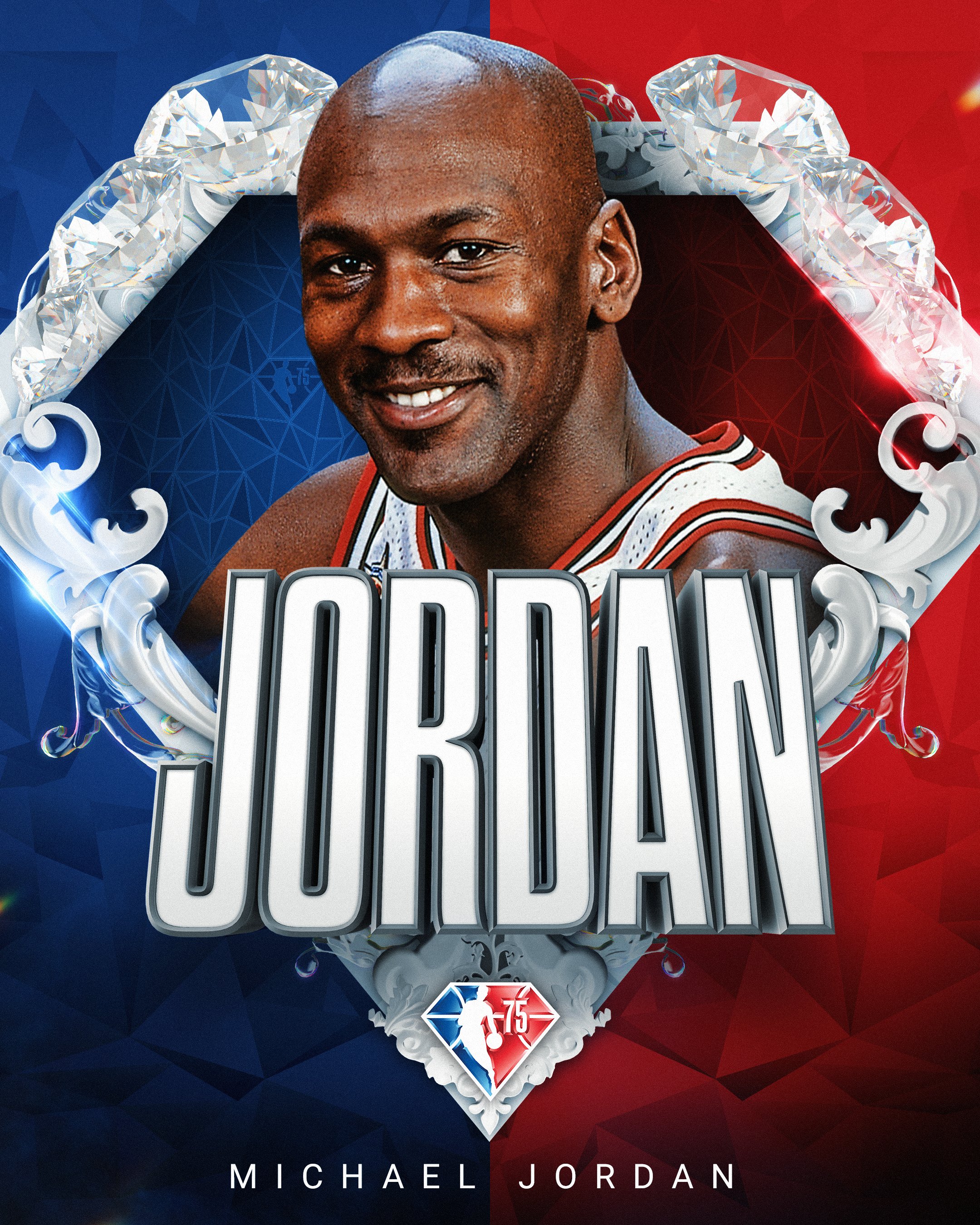 Michael Jordan - 75th Anniversary Team