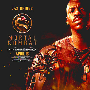  Mortal Kombat (2021) Poster 편집 - Jax