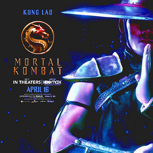  Mortal Kombat (2021) Poster éditer - Kung Lao