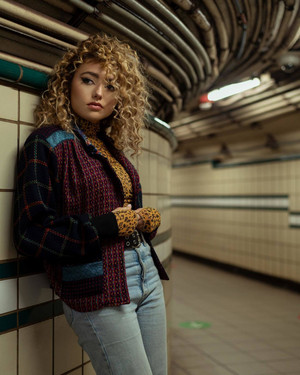  Peyton Liste - NYC Underground Photoshoot - 2021