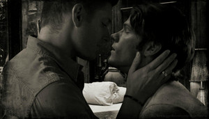  Sam/Dean Fanart - baciare Me, Little Brother