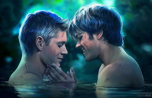  Sam/Dean Fanart - Nightswimming