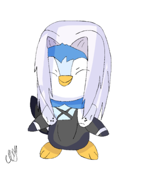  Sephiroth as Piplup