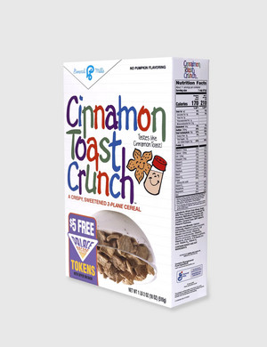  Stranger Things x Cinnamon mag-ihaw Crunch - Cereal Box