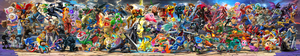 Super Smash Bros. Ultimate Mural (All DLC)
