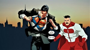  सुपरमैन Disses Omni Man