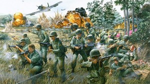  Vietnam War - Broken palaso