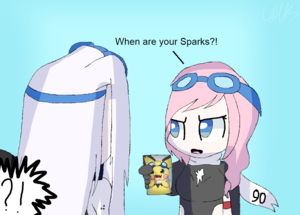  When your are Sparks?