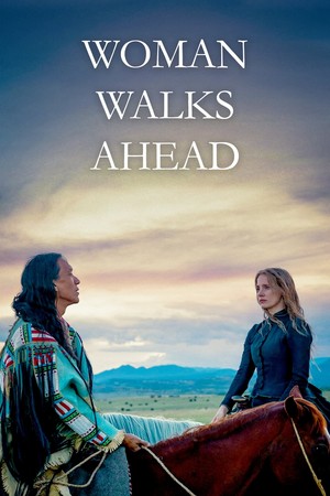  Woman Walks Ahead (2017) Poster