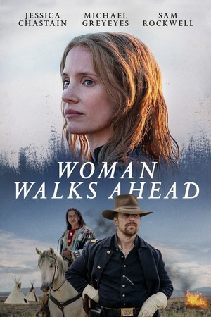  Woman Walks Ahead (2017) Poster
