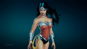  Wonder Woman Alone wallpaper
