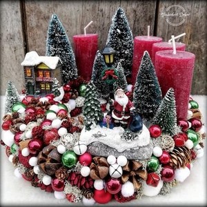  Krismas wreath ⛄🎄🎁🔔🎶