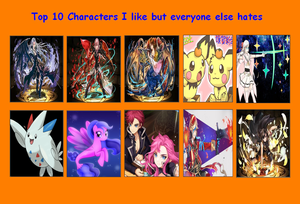  سب, سب سے اوپر 10 characters i like but everyone else hates