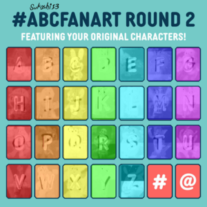  [Closed] ABC Fanart Round 2 Featurïng OCs oleh Sukoshï13 On DevïantArt