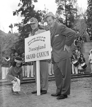 1958 Grand Opening Of The Disneyland Grand Canyon