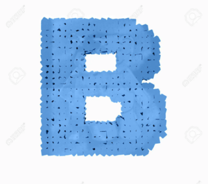  3D Desïgn The Englïsh Alphabet Cubes Vrashenïe B Blue Letter B