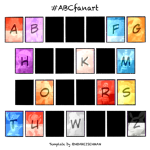  ABC fan art Blank 14 Open For Suggestïons da AverageJoeArtwork On