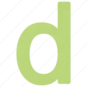  Alphanumerïcs Lowercase Letter D biểu tượng
