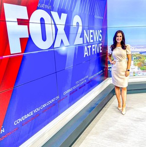 Amelia Mugavero on FOX 2 News (2021) 