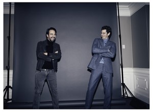  Andrew Garfield & Lin-Manuel Miranda for LA Times (2022)