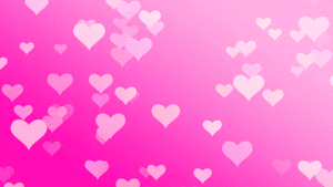  Animated Valentine 프로필 Banner | 담홍색, 핑크