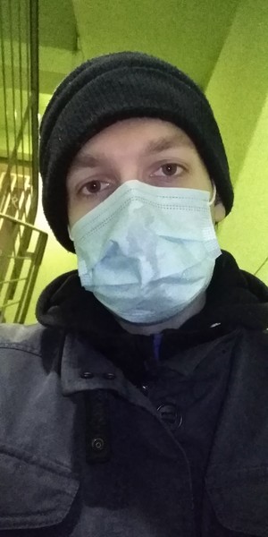  Artist Xlson137 wearing mask (winter 2021)