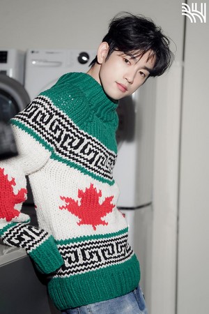 BH Entertainment’s Naver Post with Jinyoung