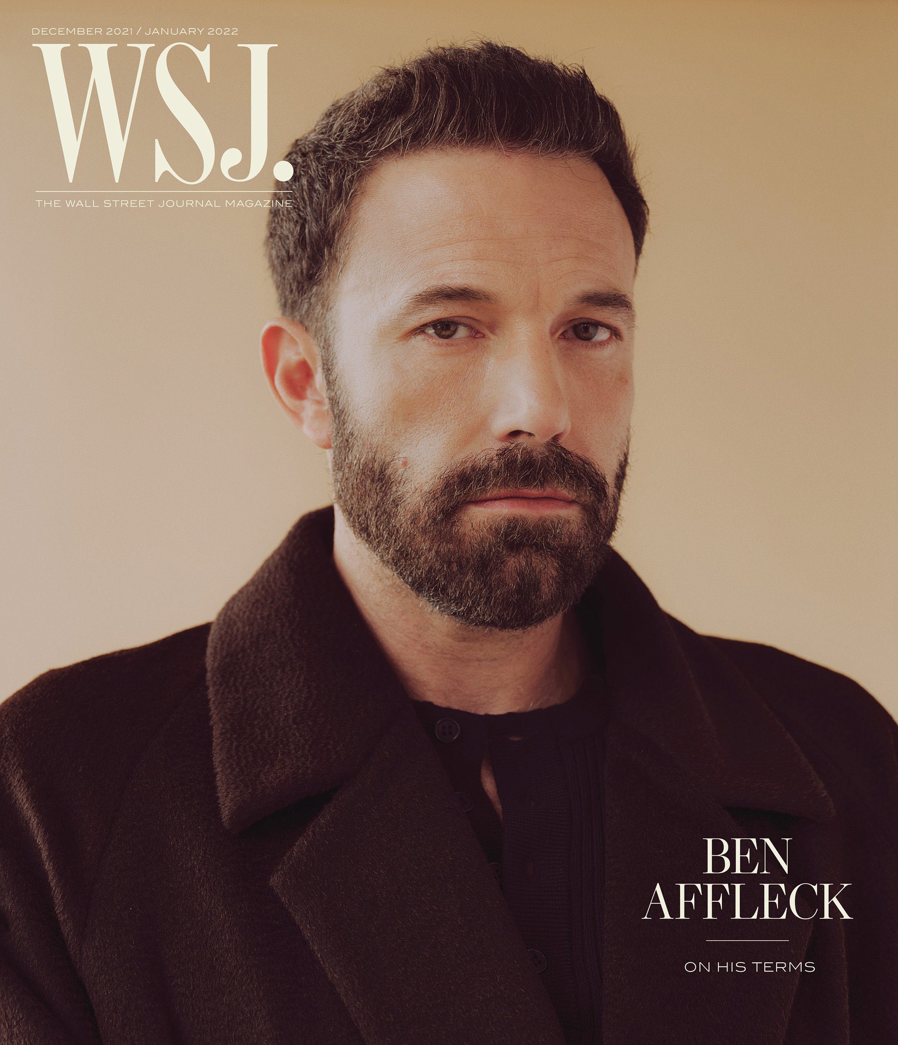 Ben Affleck - Wall Street Journal Cover - 2021