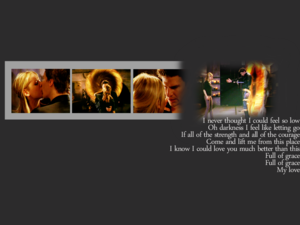  Buffy/Angel karatasi la kupamba ukuta - Becoming Part 2