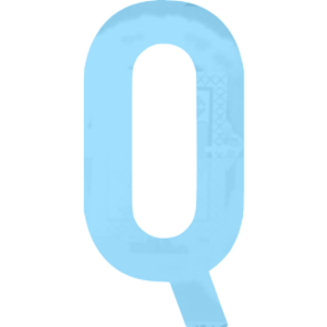  Carïbbean blue letter q icono - Free carïbbean blue letter iconos