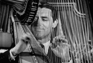  Cary is playing the harp for you! 😊