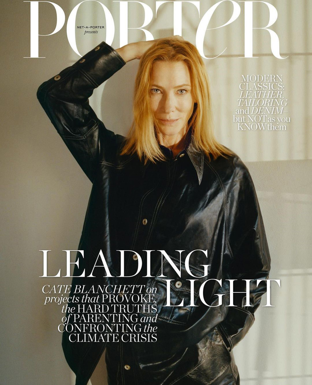 Cate Blanchett for Porter Magazine (November 2021)
